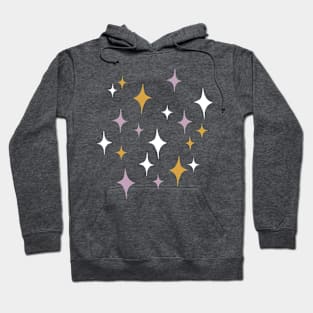 Magical Sparkles Night Pattern Hoodie